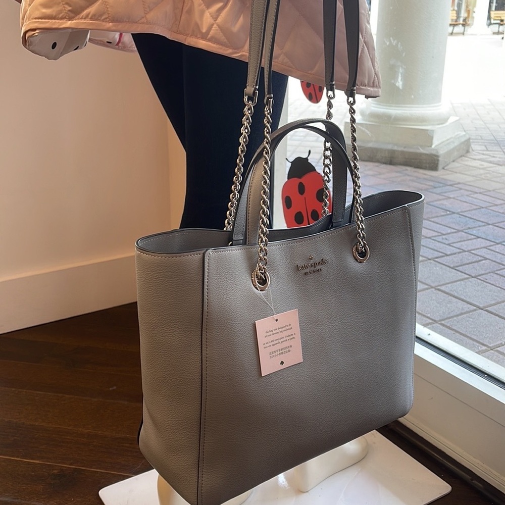 Kate Spade Infinite Large Triple Compartment Tote
COLOR:
Brushed Steel - Picture 12 of 16